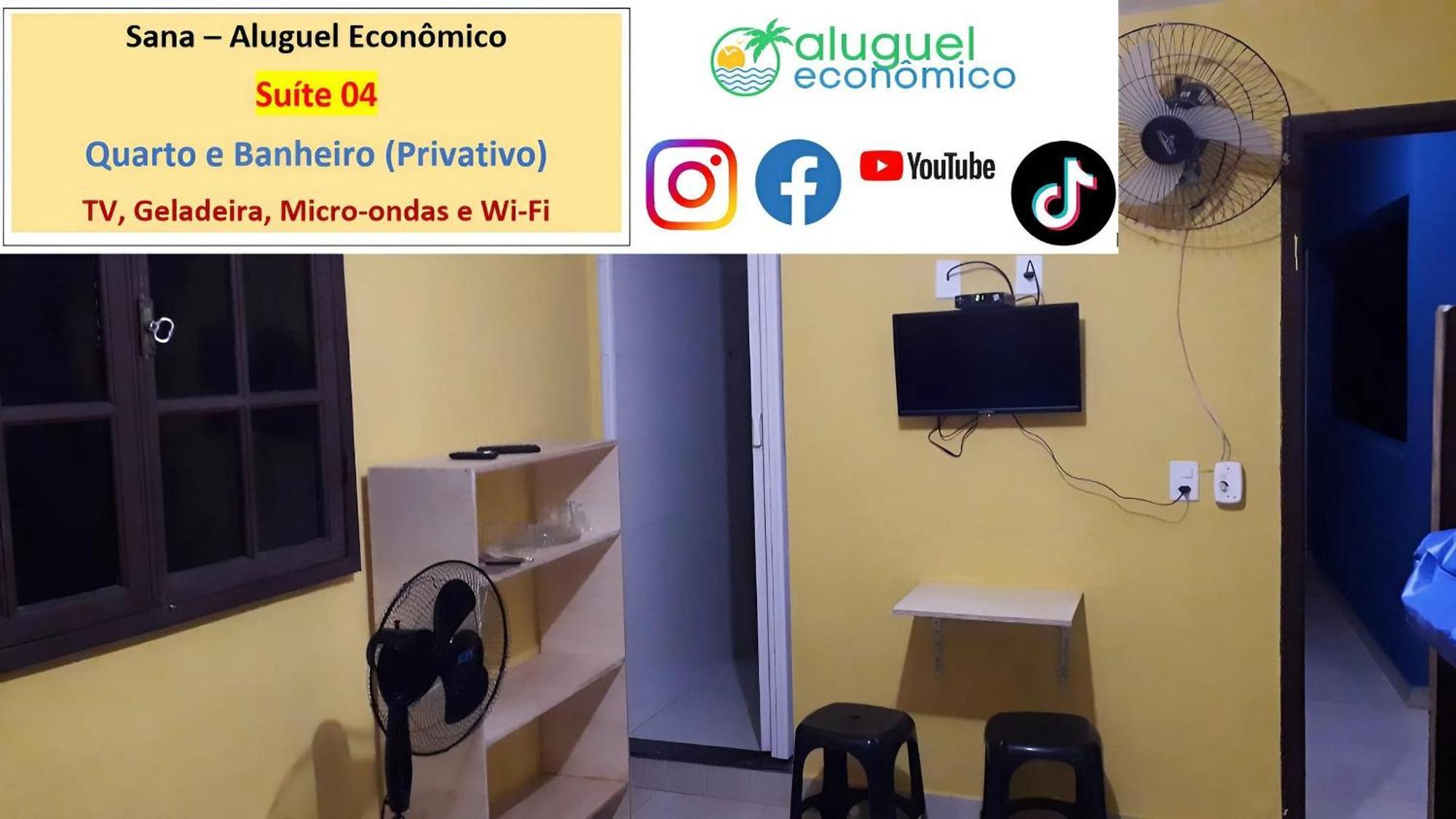 Sana - Aluguel Economico Apartment Luaran gambar